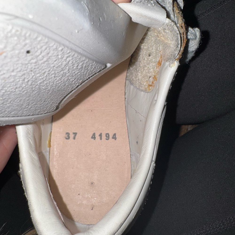 Golden Goose Silver Glitter Sneakers - Picture 9 of 9